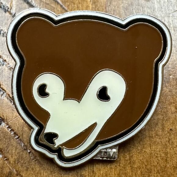 Zeds Dead Bear Logo Pinback Button Rare Dubstep UK Garage Electronic Music Merch - Picture 1 of 2